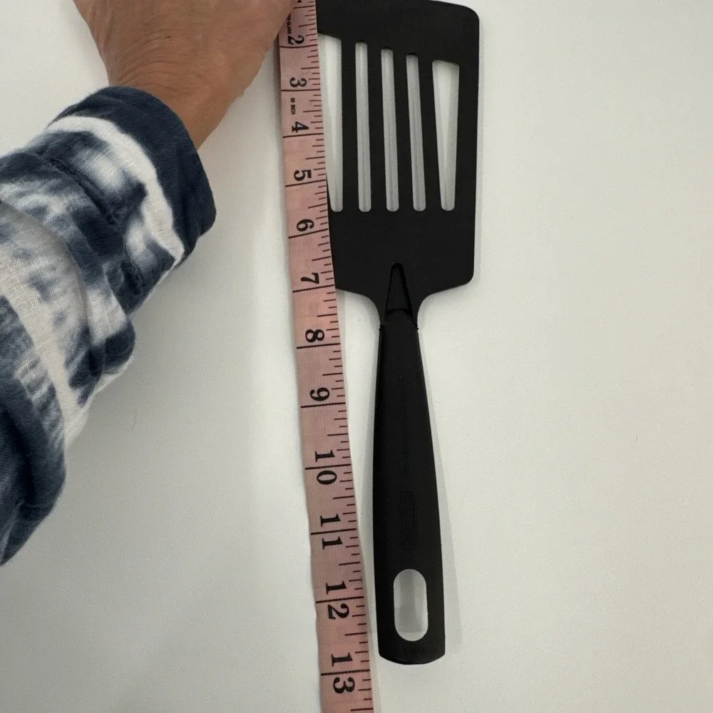Vintage TailorMade Products Black Nylon‎ Angled Slotted Fish Spatula 13